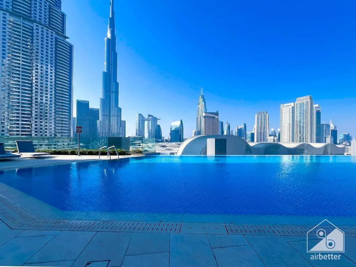 Apartment Elegant 2B At Boulevard Point Burj & Fountain View Dubai United Arab Emirates